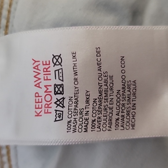 Wide Leg Puddle Light Blue Jeans - Picture 12 of 12